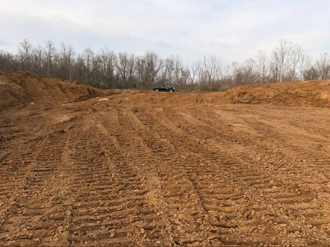 Graded and prepared site