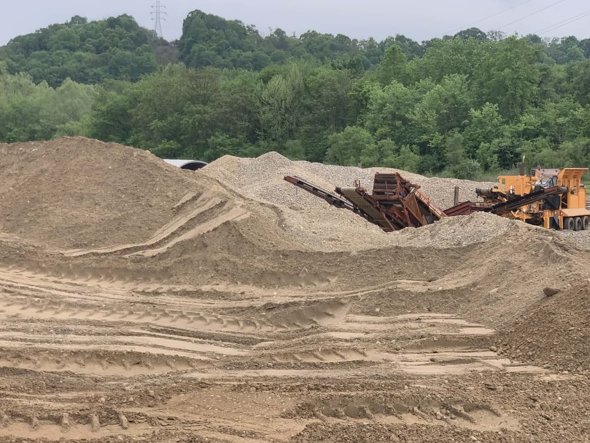 Material piles